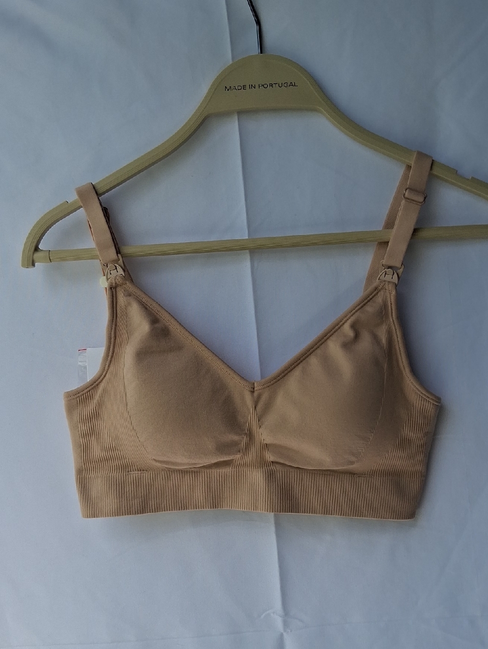 Quince Nude Wireless Comfort Nursing Bra - Seamless Support S